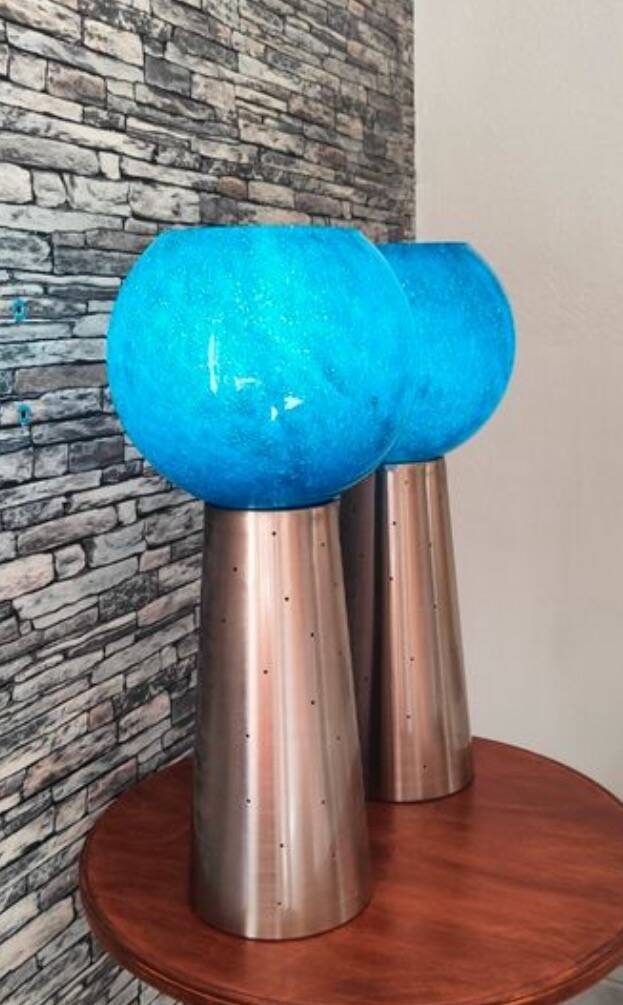 Paire de lampe design et vintage