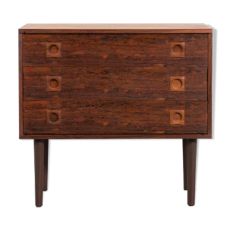 Commode danoise moderne en noyer des années 1960