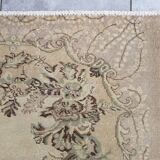 Beige Oushak Anatolian Floor Rug sku 844