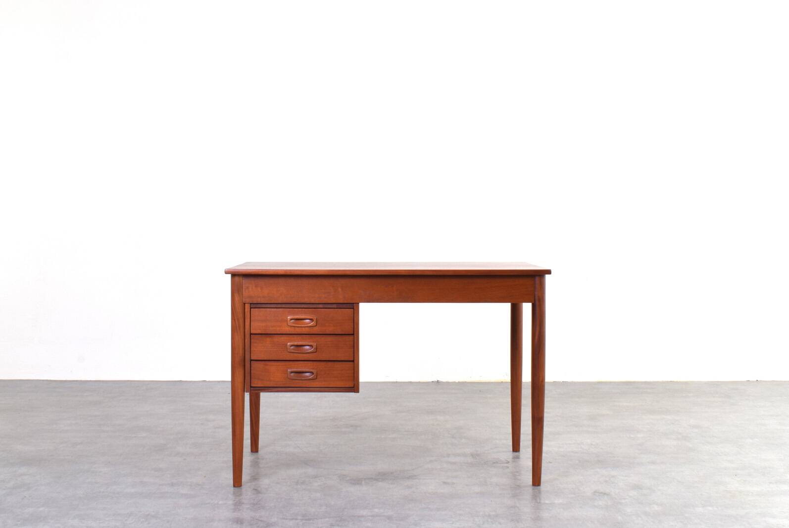 Mid-Century Modern Danish Teak Desk, 1960s
