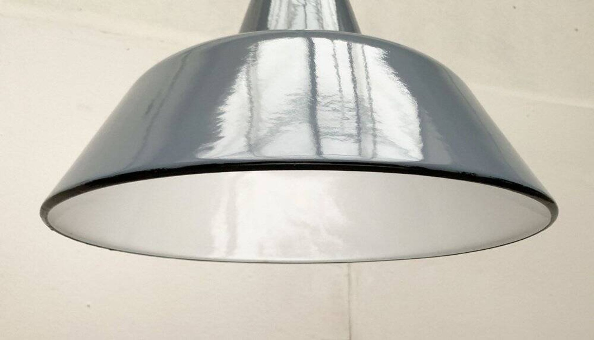 Suspension Atelier Enamel Mid-Century, 1960s