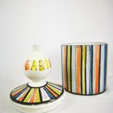 Ceramic Pot "flour" Signed Roger Capron Vallauris