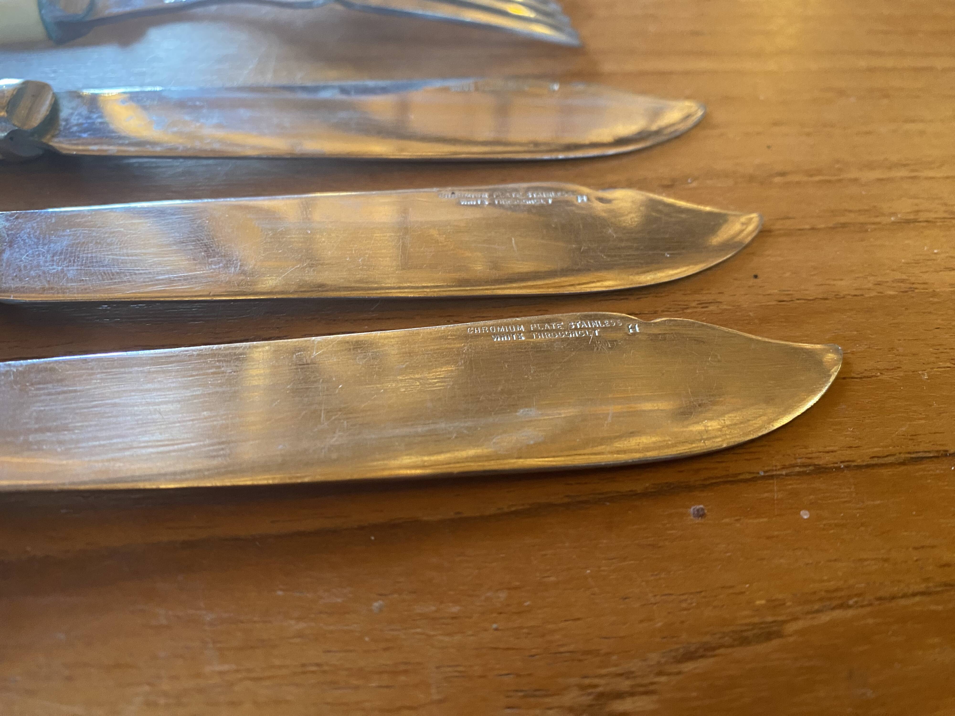 Bakelite fish cutlery from the 1930s