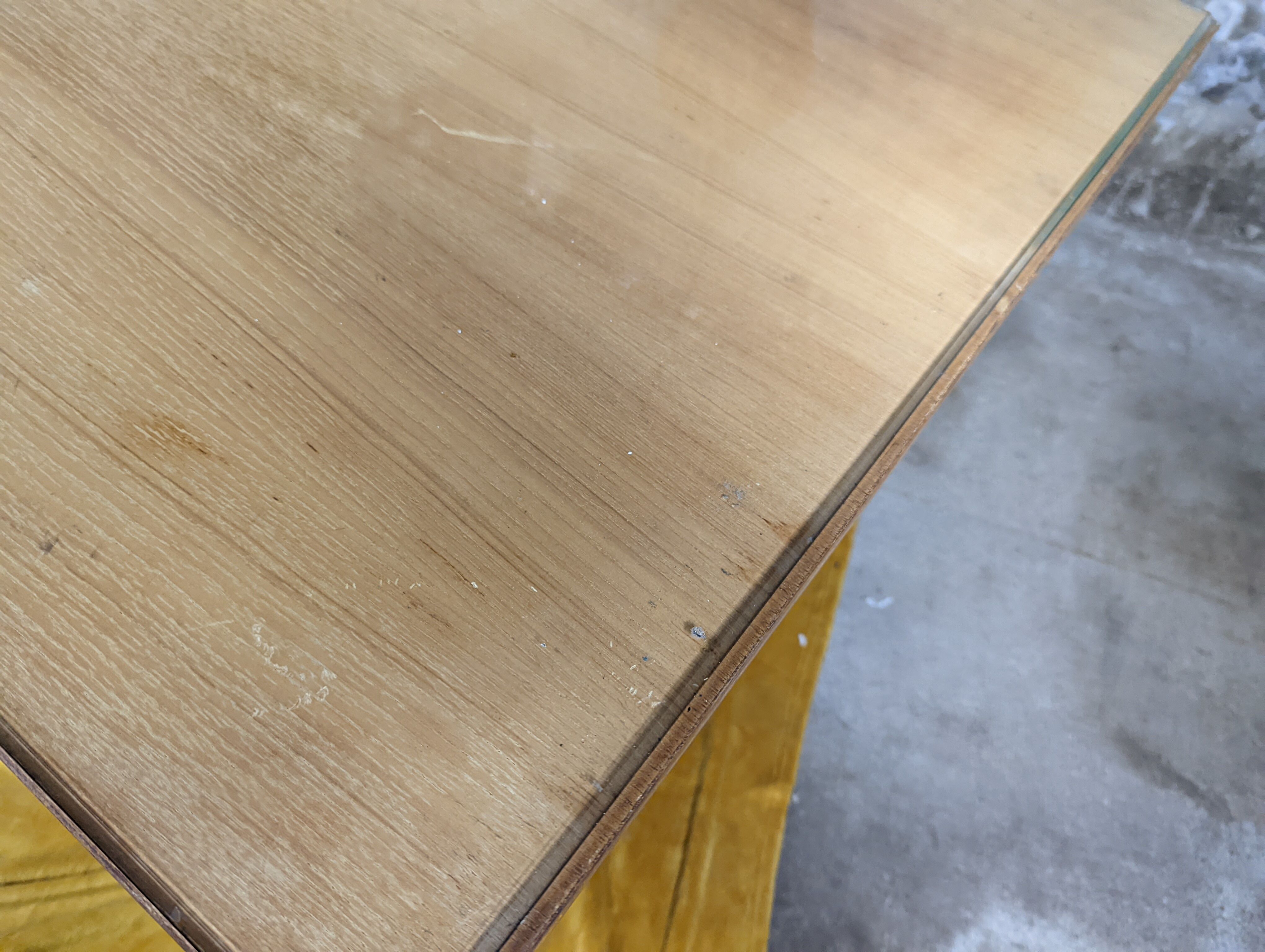 Minvielle desk in mahogany pierre guariche