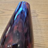 Glass vase in a scaled way