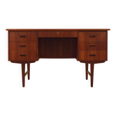 Teak desk, Danish design, 1970s, made in Denmark