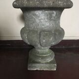 Vasque jardinière Médicis en pierre H48cm