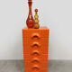 Vintage rare Space Age Quadro chest of drawers Jurgen Lange Schönbuch