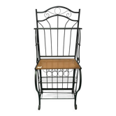 Wrought iron shelf