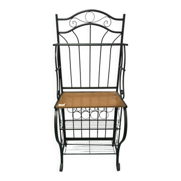 Wrought iron shelf