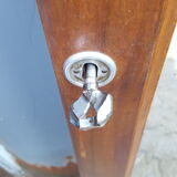 Walnut Art Deco mirror holder