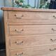 Commode art déco vintage bois massif