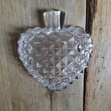 Vide poche cendrier verre moulé forme pique ancien vintage