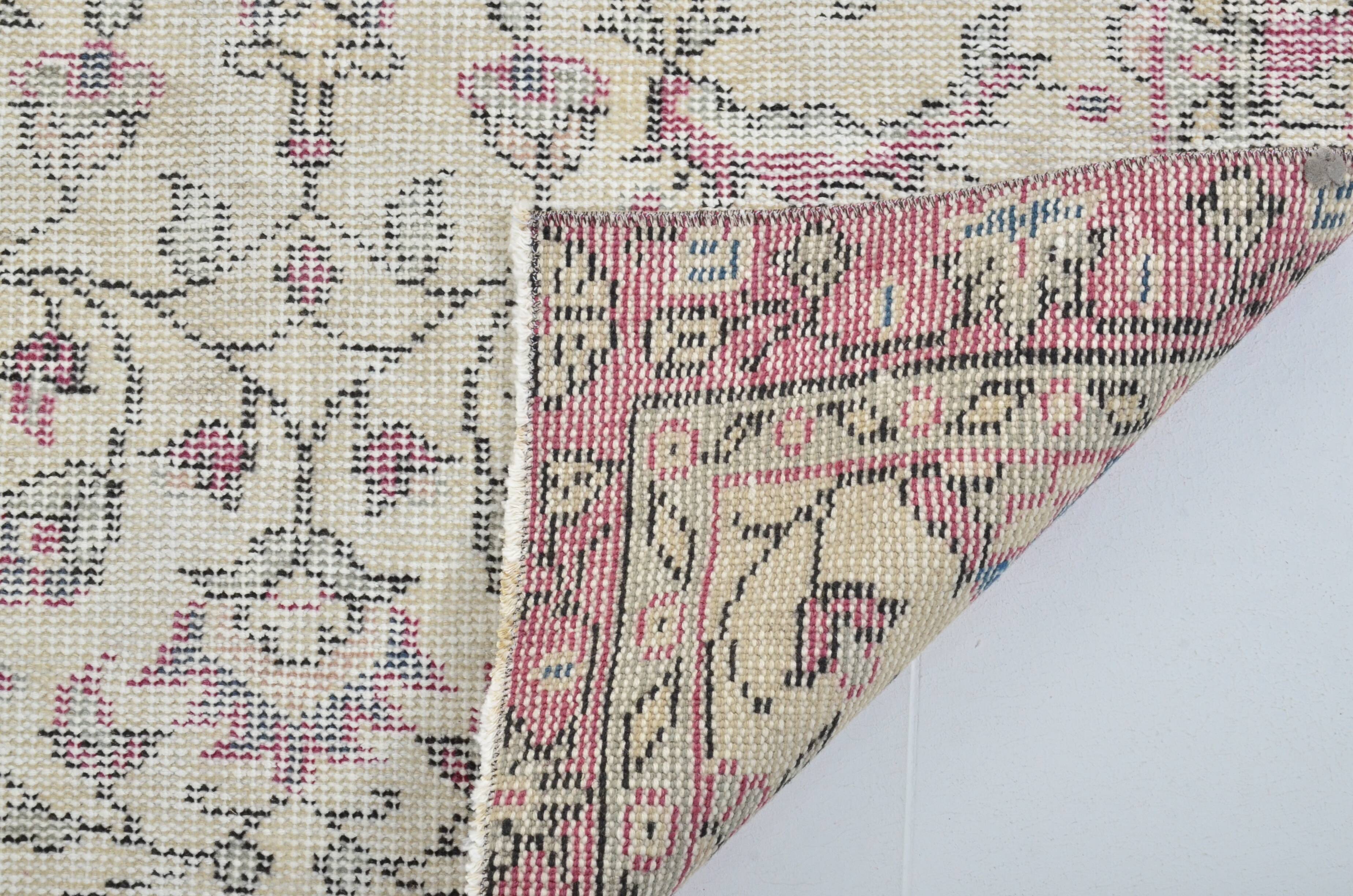 Vintage Ethnic Design Wool Carpet sku 3135