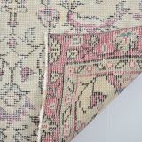 Vintage Ethnic Design Wool Carpet sku 3135