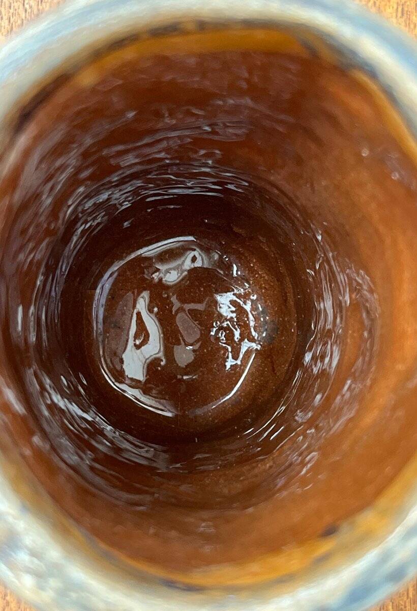 Vintage German brutalist studio pottery vase, 1979