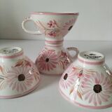 Set of 4 Henriot Quimper cups