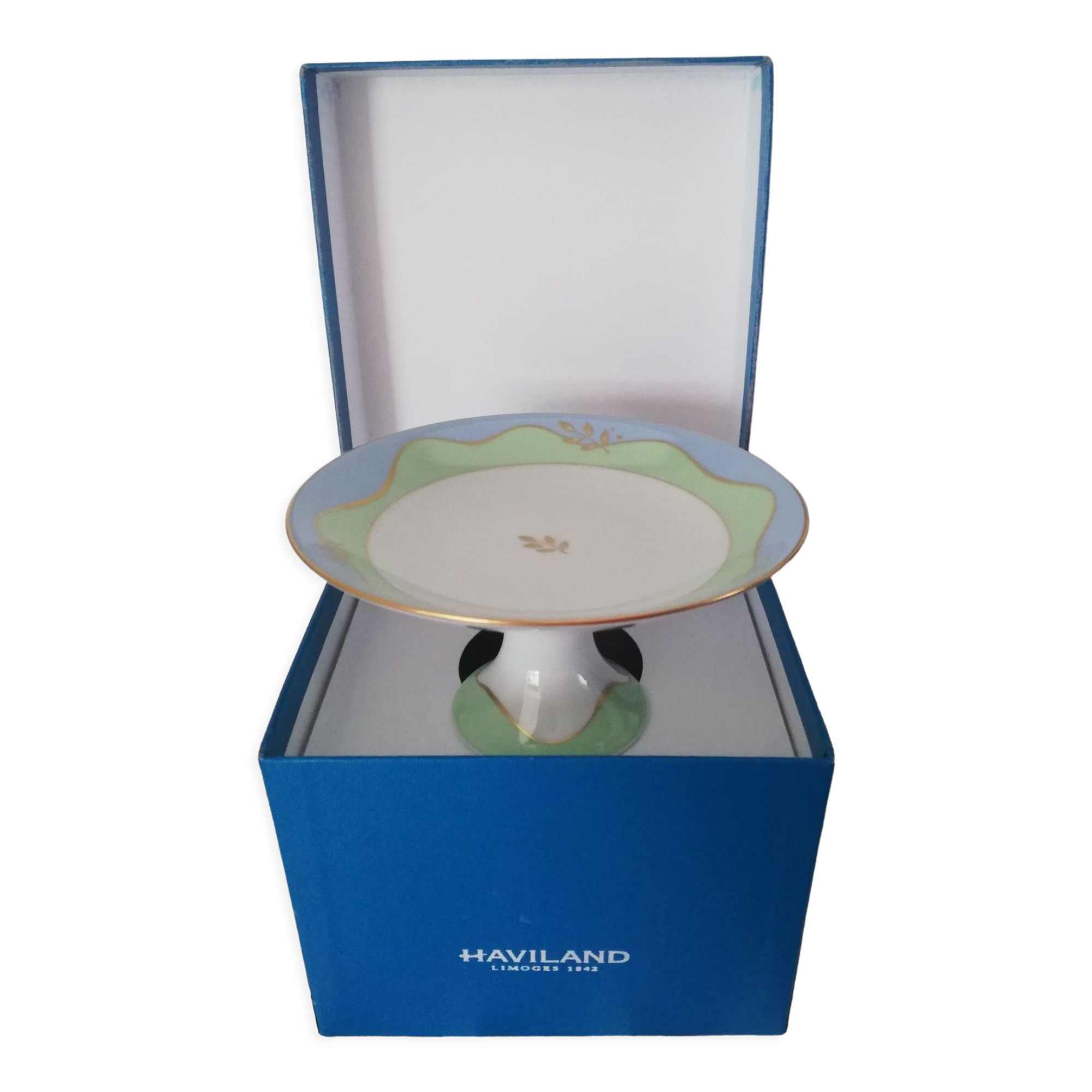 Stand cup porcelain Haviland Limoges