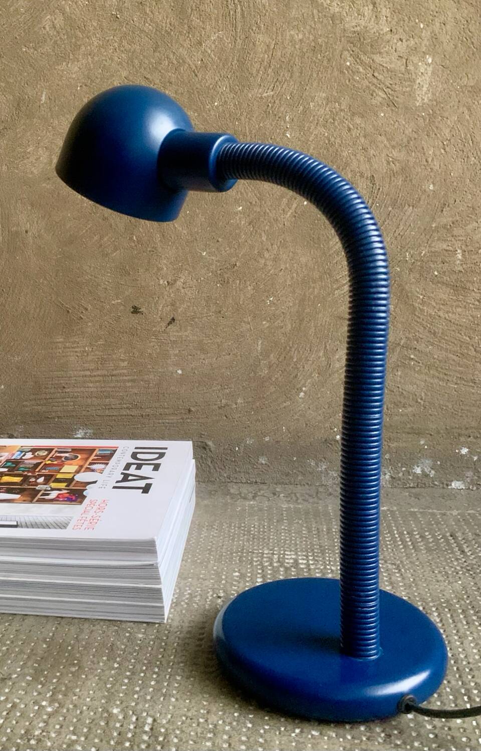 Lampe bureau format « boule » vintage 80