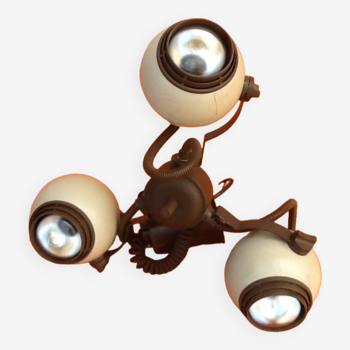 Extendable and adjustable chandelier Eyeball Vrieland