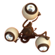 Extendable and adjustable chandelier Eyeball Vrieland