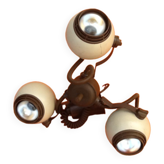 Extendable and adjustable chandelier Eyeball Vrieland