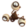Extendable and adjustable chandelier Eyeball Vrieland