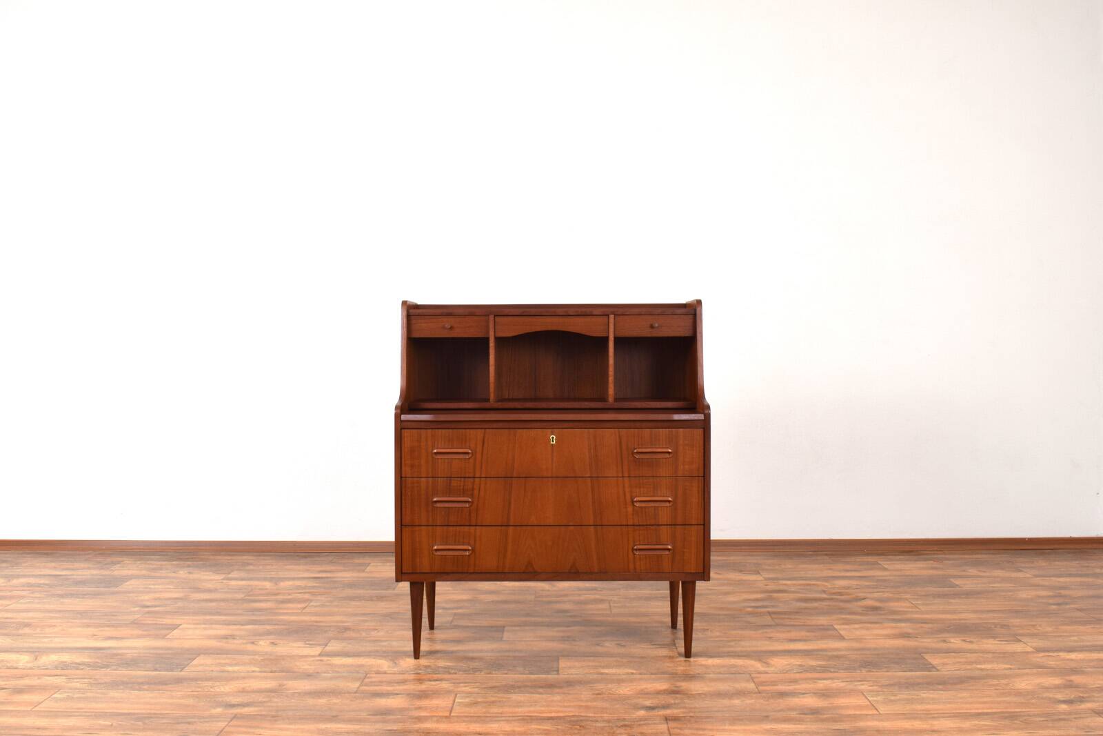 Mid-Century Danish Teak Secretary, 1960s.