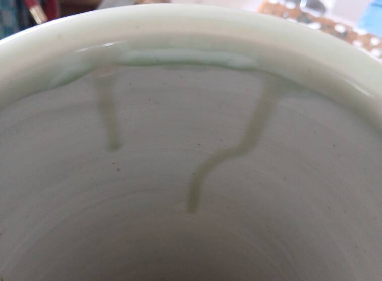 Large Cylindrical Handmade Vase – Botanical Decor "Herbarium"