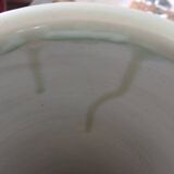 Large Cylindrical Handmade Vase – Botanical Decor "Herbarium"