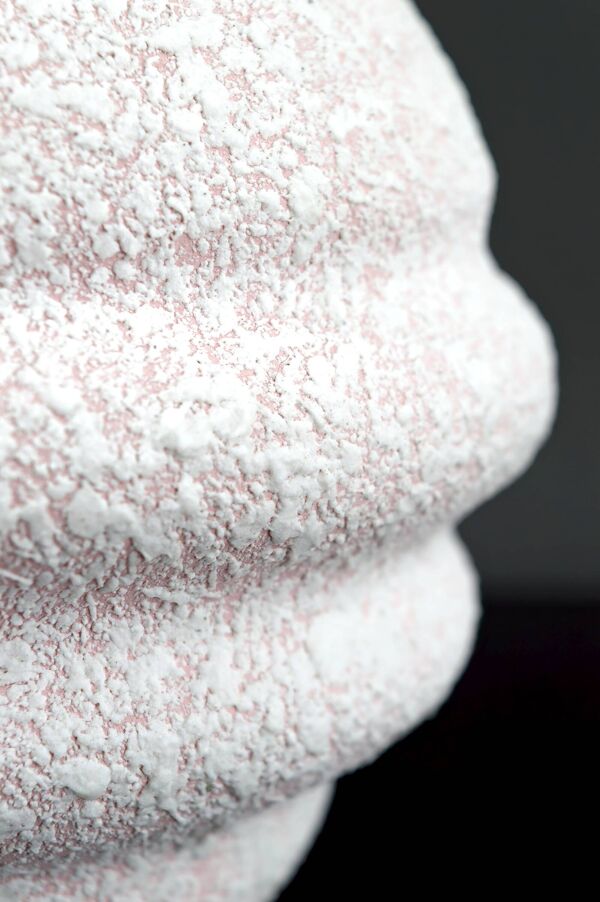 Lampe Boule en Céramique à émail Crispé, Art Deco, France, Circa 1930