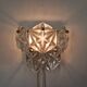 Rare Midcentury Glass Wall Lamp in Style of Kinkeldey, 1960s.