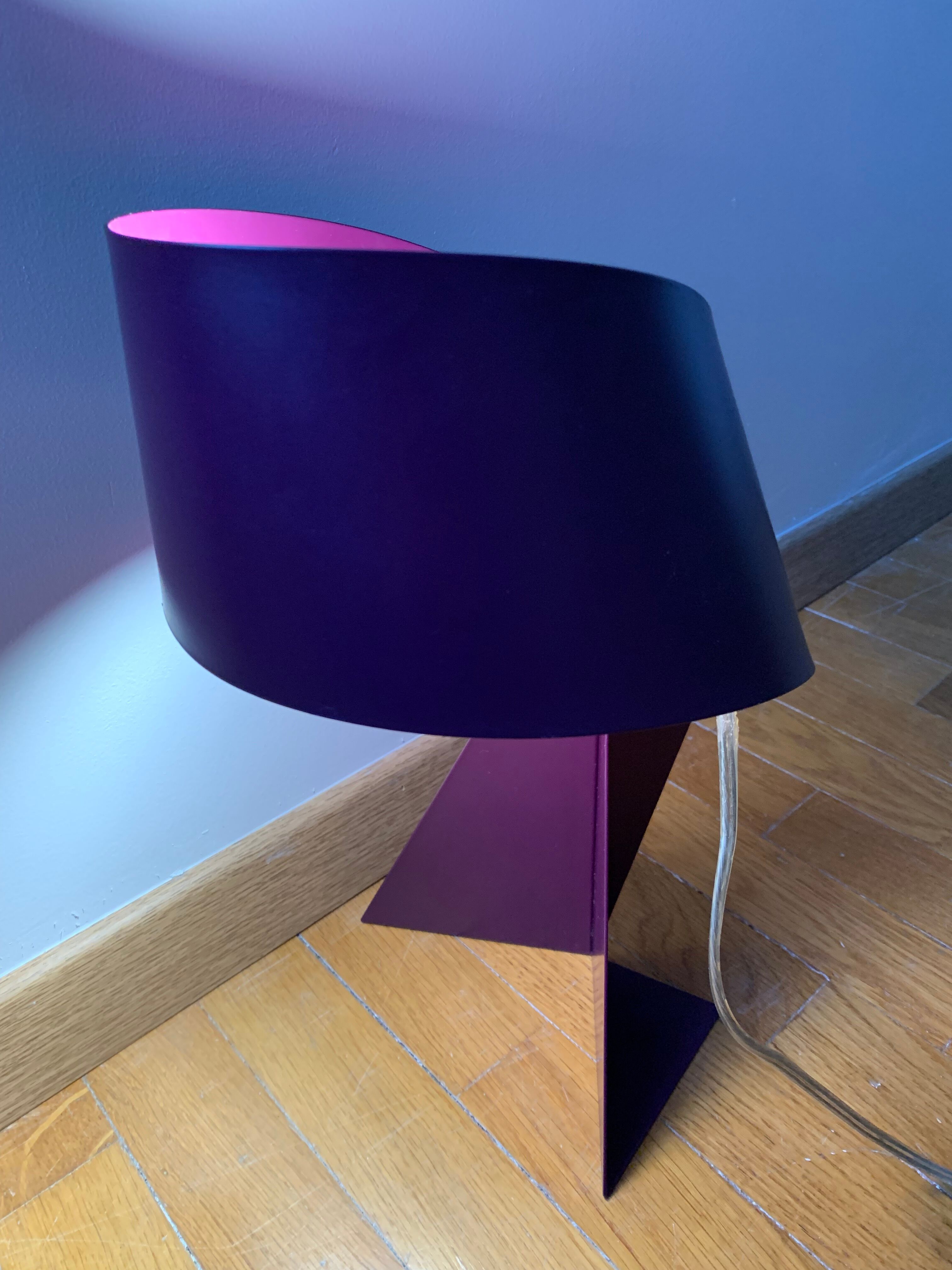 Vintage Habitat Ribbon Lamp from 1986