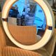 Vintage bathroom mirror allibert a41 backlit space age 1970