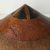 Old asian hat
