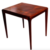 Rosewood side table by Johannes Andersen for CFC Silkeborg