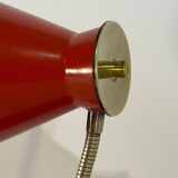 Vintage diabolo wall sconce in the style of René Mathieu