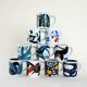 Porcelain mug, Danish design, 1976, manufacturer: Royal Copenhagen