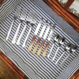 Vintage wicker pic-nic suitcase