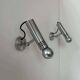 Pair of vintage adjustable wall lights, chromed metal, France 1970