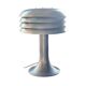 Lampe à poser champignon BN 26 de Hans-Agne Jakobsson en aluminium brossé