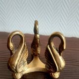 Ostrich egg with swan feet in bronze, Napoleon III