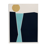 Peinture sur papier - WaterfallxGolden Sunburn XXL