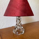 60s crystal table lamp
