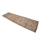 Anatolian Handknotted Oushak Runner sku 2194