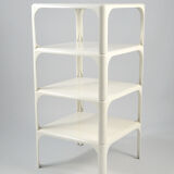 Set of 4 Demetrio 45 side tables by Vico Magistretti for Artemide, 1960s