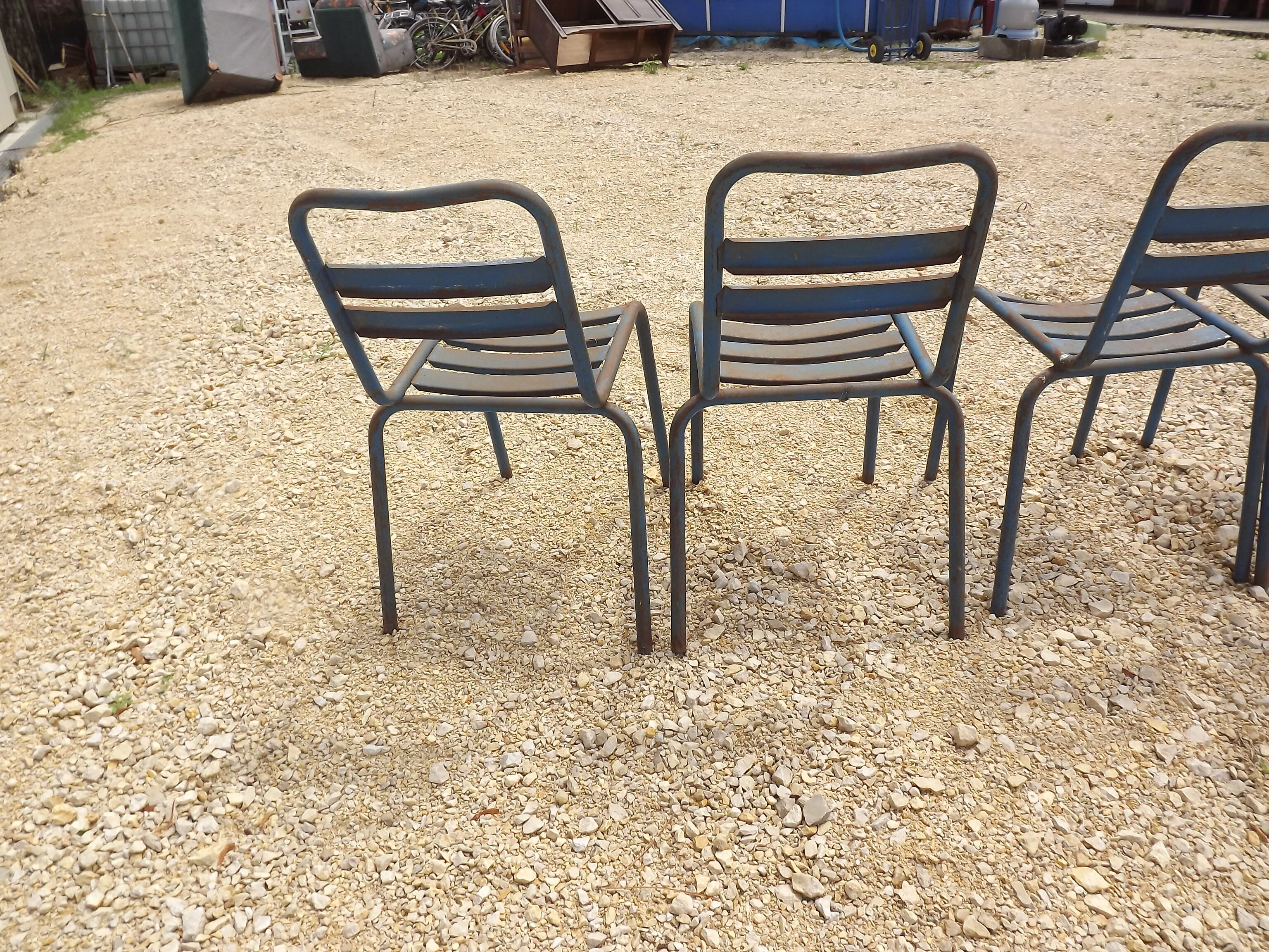 8 t2 tolix chairs
