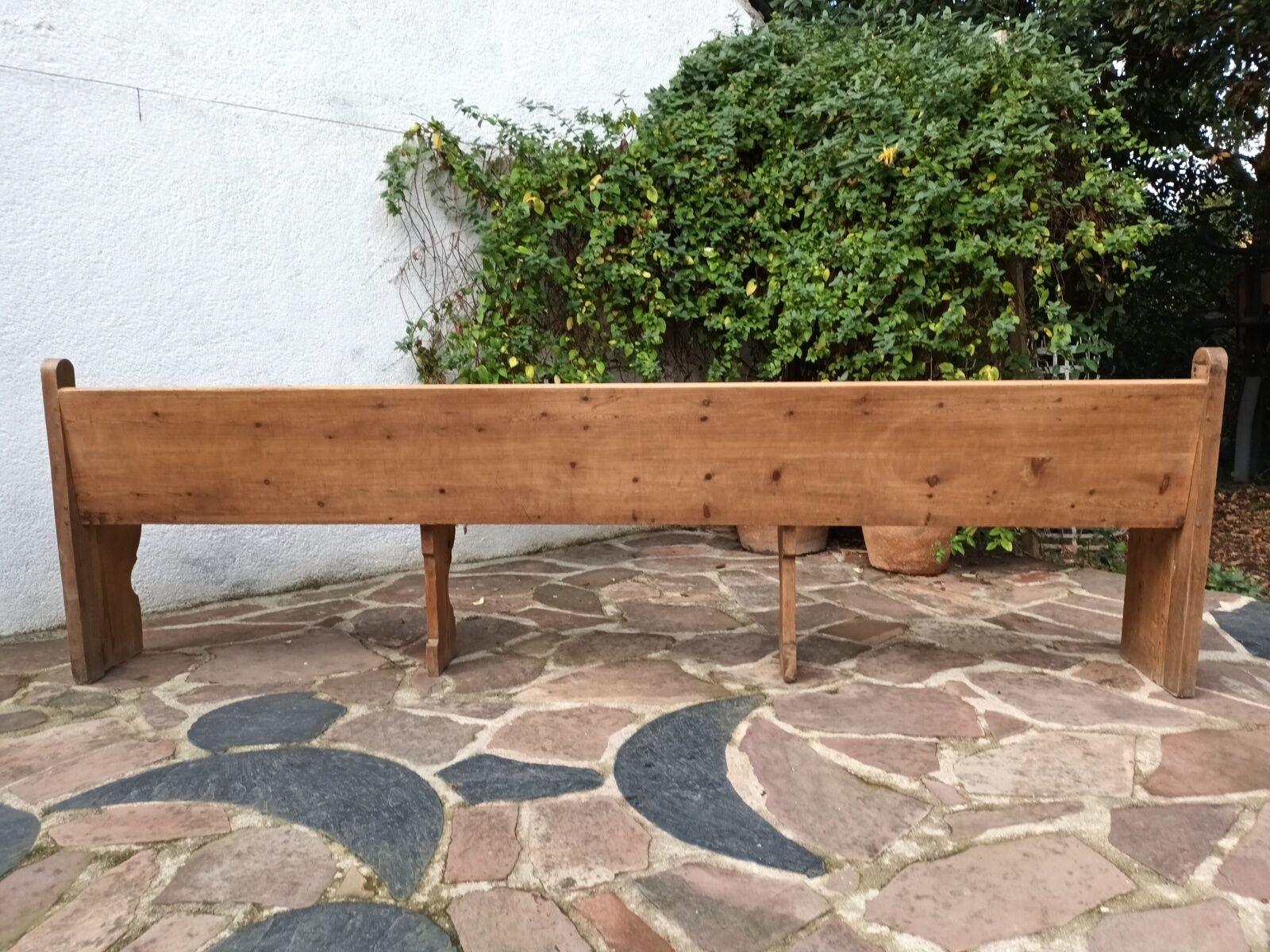 Old church pew, 263 cm