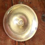 Old enamel candle holder