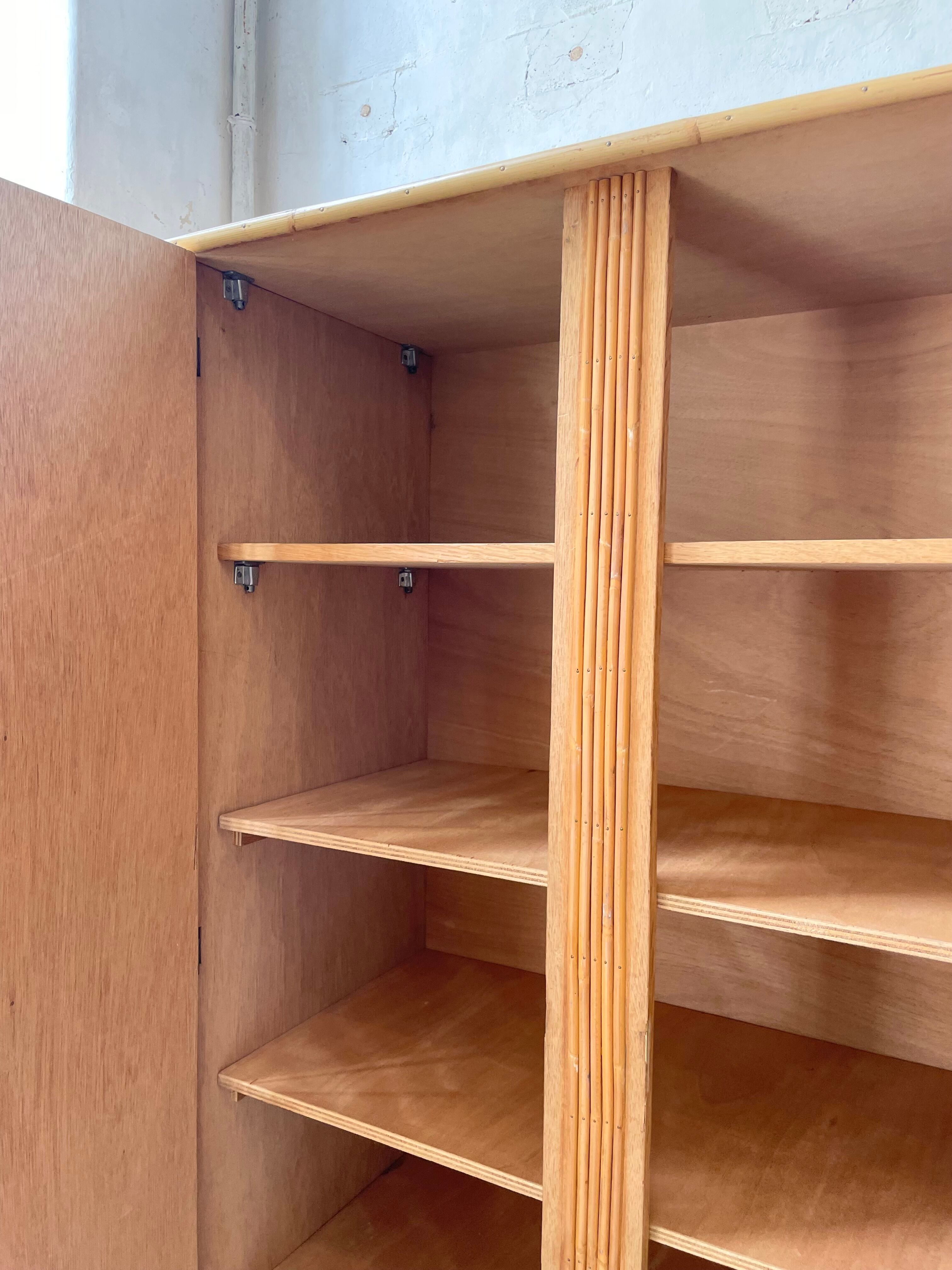 Rattan cabinet